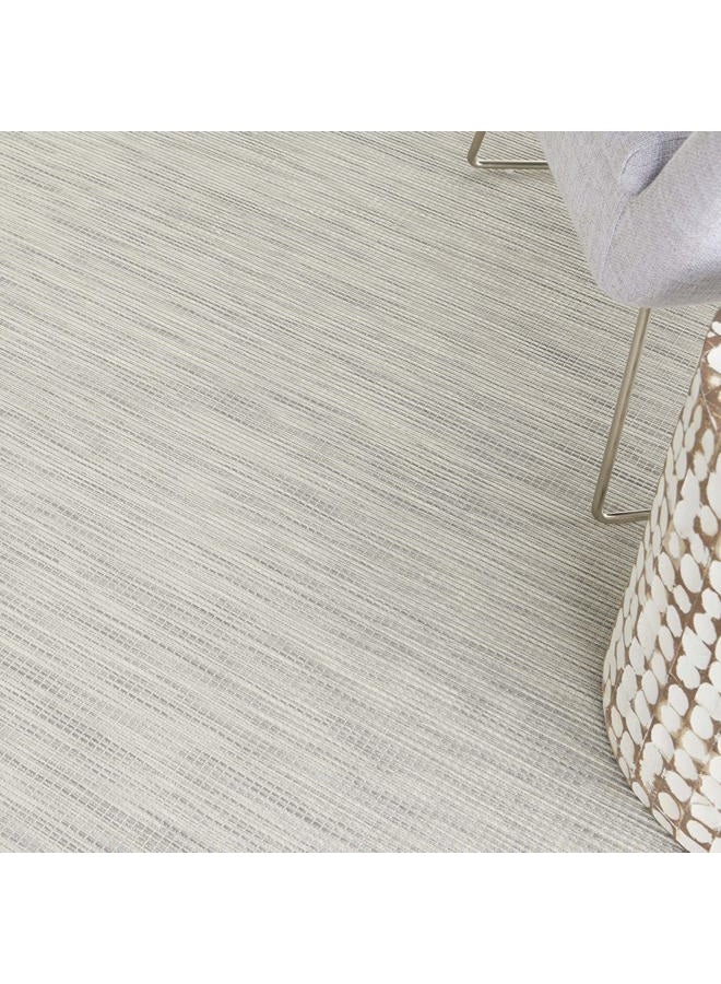 Nourison Positano Indoor-Outdoor Light Grey 5' x 7' Area Rug, Easy Cleaning, Non Shedding, Bed Room, Living Room, Dining Room, Backyard, Deck, Patio (5x7) - Image 2