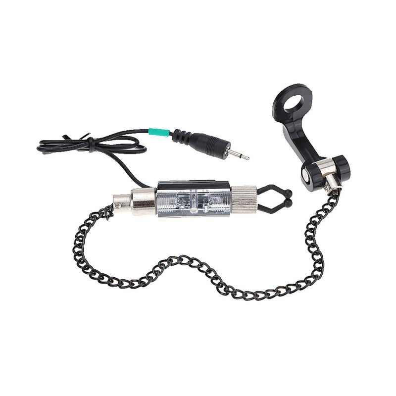 COONOR Iron Fishing Bite Alarm Chain Hanger Swinger LED Illuminated Indicator - Image 1