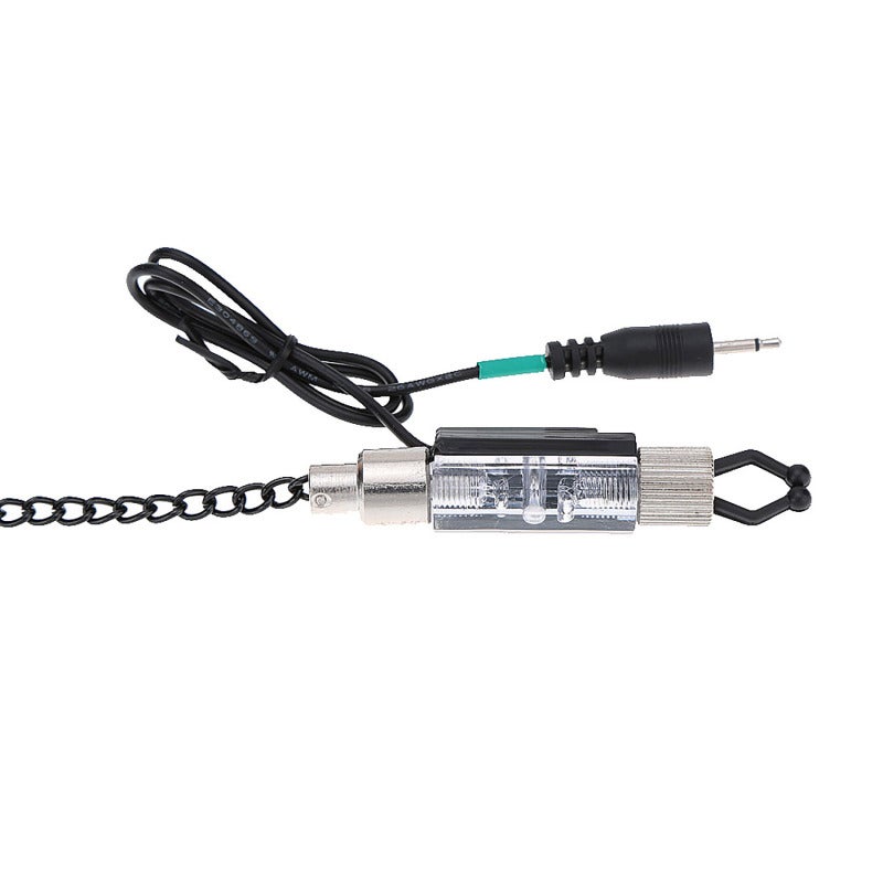 COONOR Iron Fishing Bite Alarm Chain Hanger Swinger LED Illuminated Indicator - Image 4