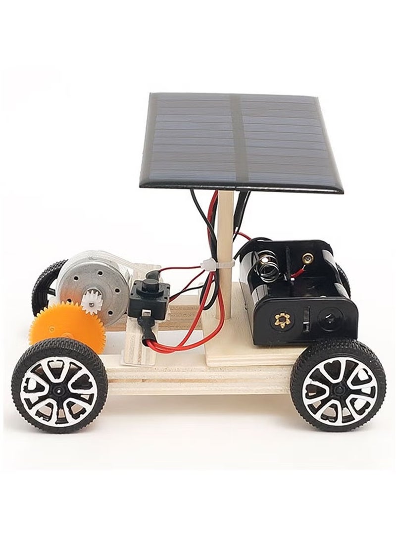 Solar Car Model Kits to Build Science Experiment Kit for Applicable to Youth Age Robotic Stem Project Build Educational DIY STEM Set - Image 2