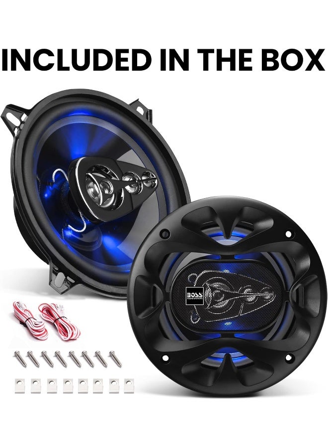 BOSS AUDIO SYSTEMS BOSS Audio Systems BE524 5.25 Inch Car Speakers - 225 Watts of Power Per Pair, 112.5 Watts Each, Full Range, 4 Way, Sold in Pairs  - Image 5