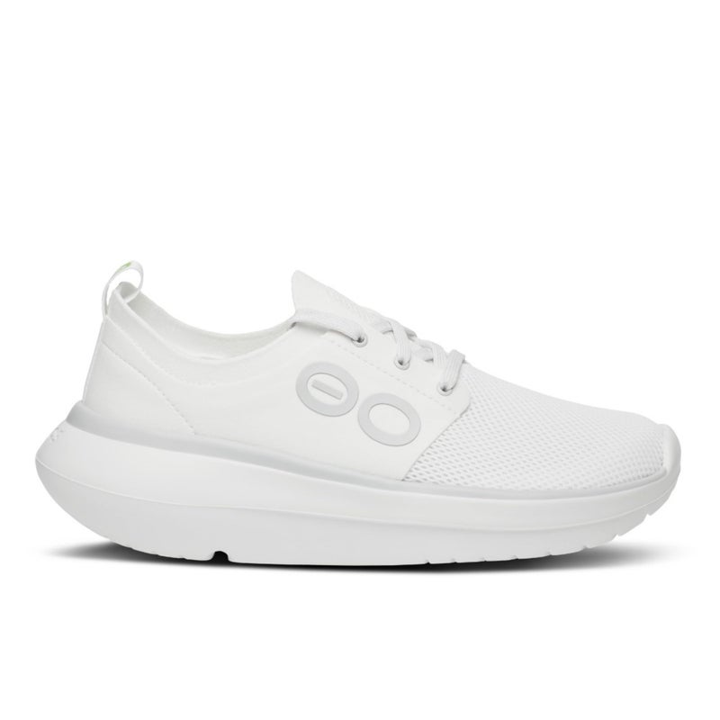 OOFOS OOmy Stride Recovery Shoe, White - Womenâ€™s Size 8 - Image 4