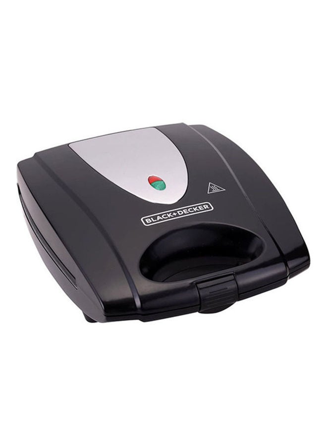 BLACK+DECKER Juicer Extractor With Sandwich Maker 800 W JE800-B5+TS4080-B5/Bundle Clear/Silver/Black - Image 2
