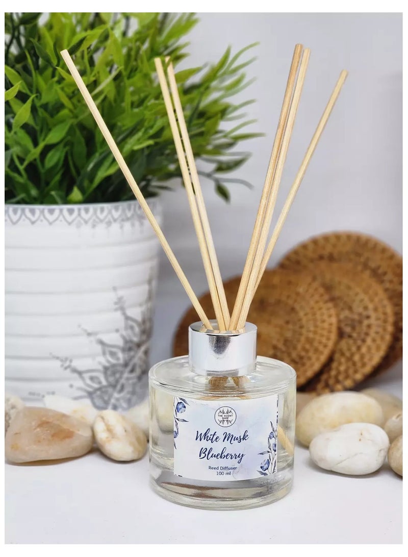 THE SCENT SHOP White Musk & Blueberry Scent Reed Diffuser 