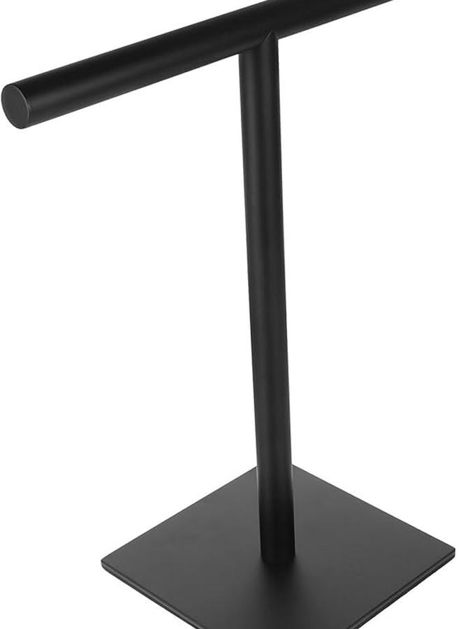 Stainless Steel Towel Rack Holder Stand for Bathroom Kitchen Countertop Stable Flat Base - Image 2