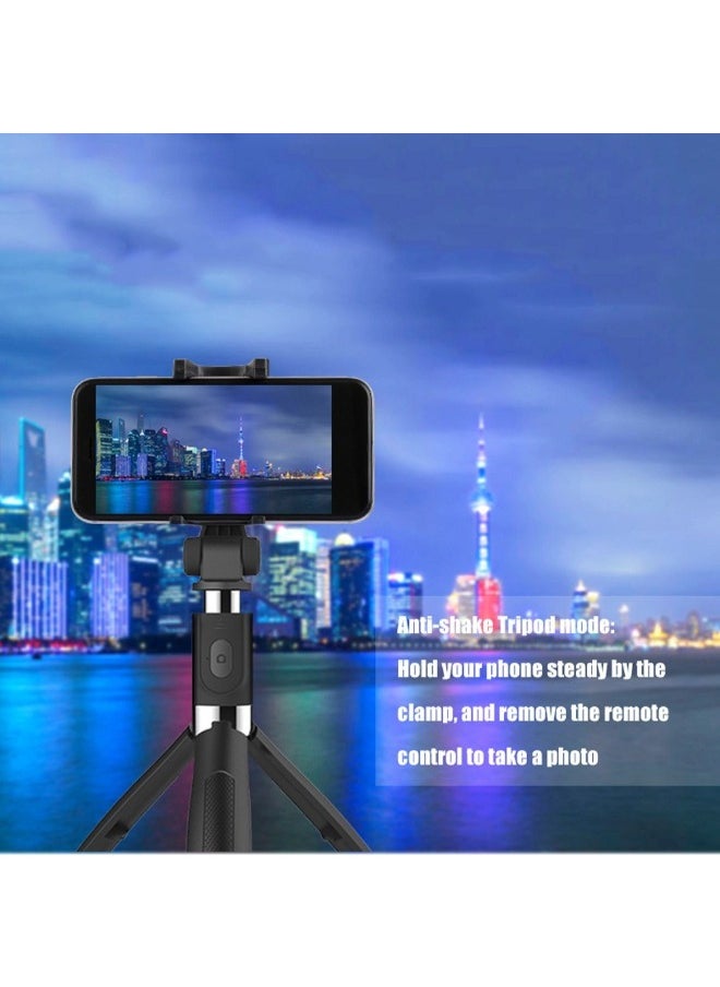 ELTRAZONE Foldable Handheld Monopod Shutter Remote Extendable Mini Tripod  - Image 3