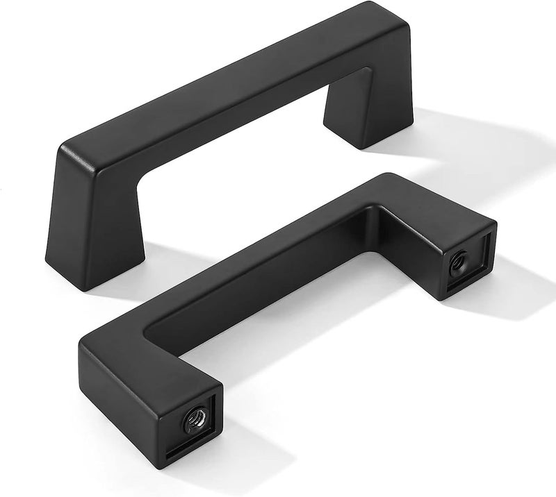 Khtumeware 20 Pack 3 Inch Hole Center Kitchen Cabinet Handles  Matte Black Cabinet Pulls Kitchen Cabinet Hardware  Furniture Pulls For Bathroom Cupboard Drawer Handles Dresser Pulls - Image 1