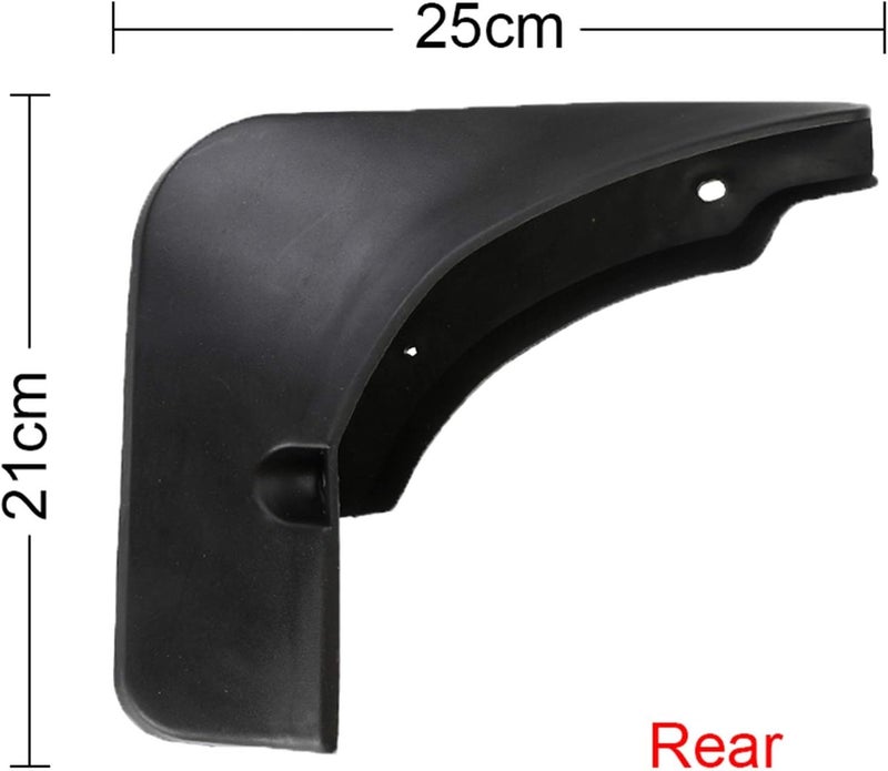 Wivplex 4Pcs Car Mud Flap Mudguards for Geely and Proton - Image 3