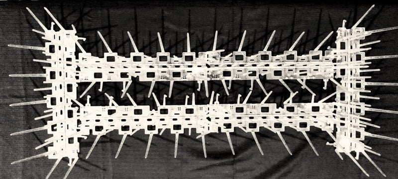 SpikeZone - Bird & Pigeon Spikes/Scarer for Air Conditioners (Split AC) - Image 1