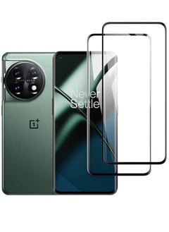 yopah 2 Pack 9H Full Coverage Tempered Glass Screen Protector For OnePlus 11  - Image 1