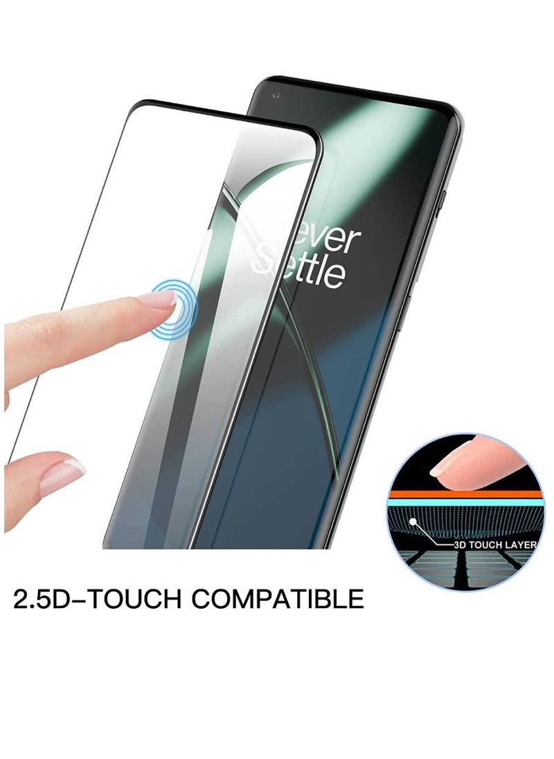 yopah - 2 Pack 9H Full Coverage Tempered Glass Screen Protector For OnePlus 11 - Image 1