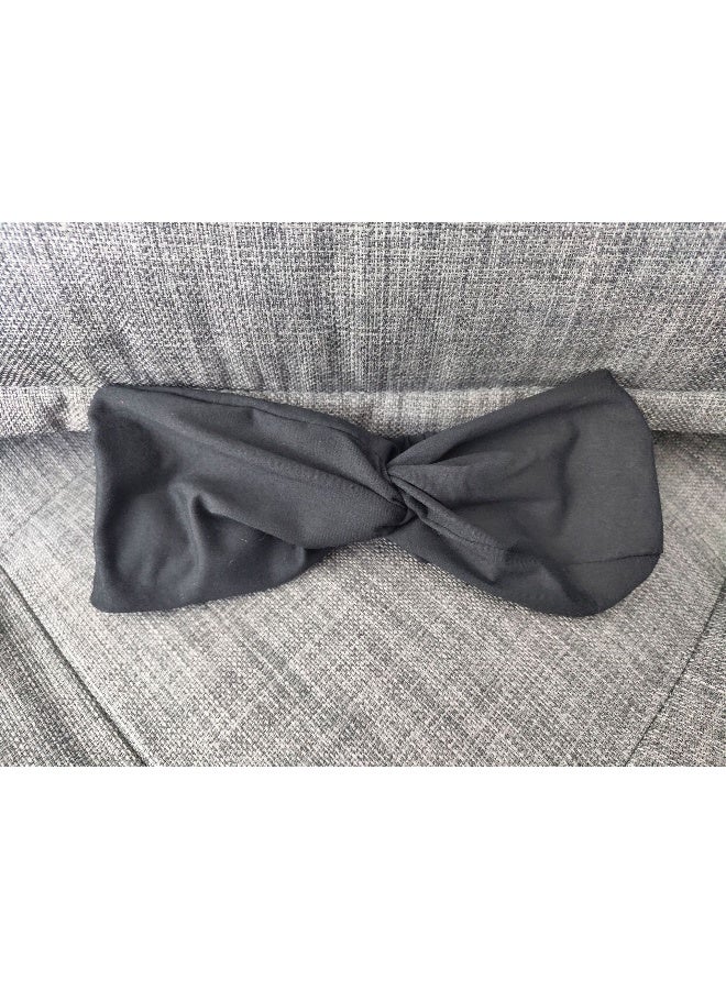 alo Alo Yoga Bow Knot Elastic Headband - Sweat-Wicking Outdoor Yoga Sports Headband