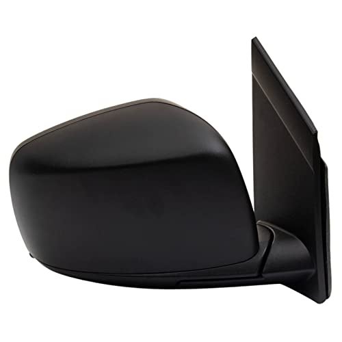 TRQ Right Mirror Power Manual Folding without Housing Turn Signal with Textured Cover Passenger Side Compatible with 2008-2010 Chrysler Town & Country Dodge Grand Caravan CH1321291 - Image 3