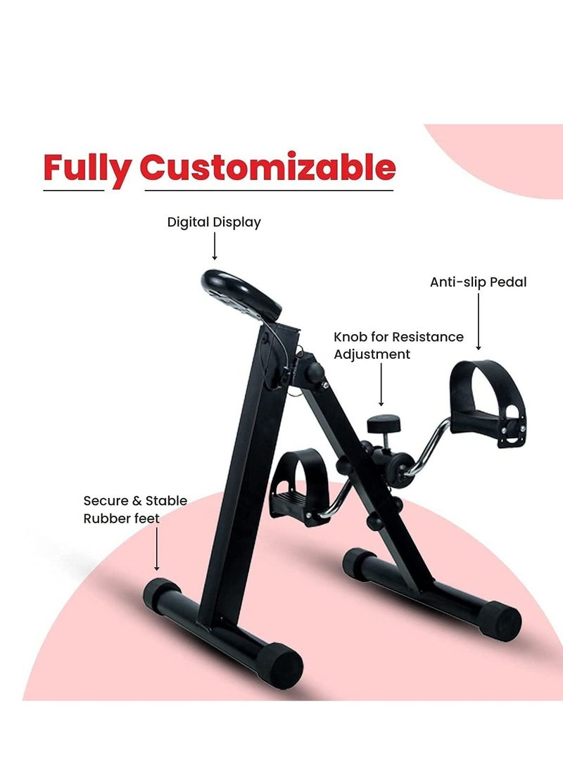 Sparnod Fitness - Sparnod Fitness SMB-200 Cycle Pedal Exerciser with Adjustable Resistance - Suitable for Light Exercise of Legs, Arms, and Physiotherapy at Home - Image 1