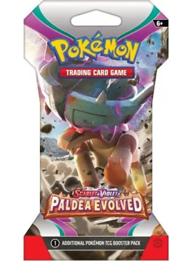 Pokemon TCG: Scarlet and Violet Paldea Evolved Sleeved Booster - Image 3