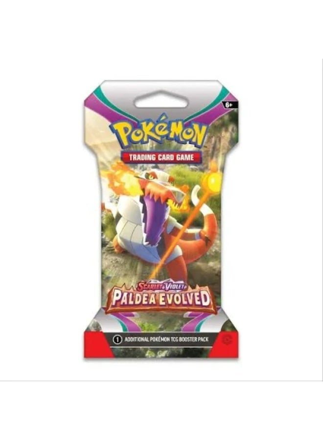 Pokemon TCG: Scarlet and Violet Paldea Evolved Sleeved Booster - Image 2