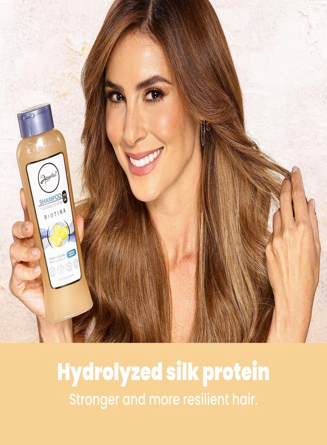 ANYELUZ Silkworm Shampoo, Enhances Hair Elasticity, Softness, Strength, and Natural Shine, Protects Hair from Dehydration, For Dry Hair - Image 5