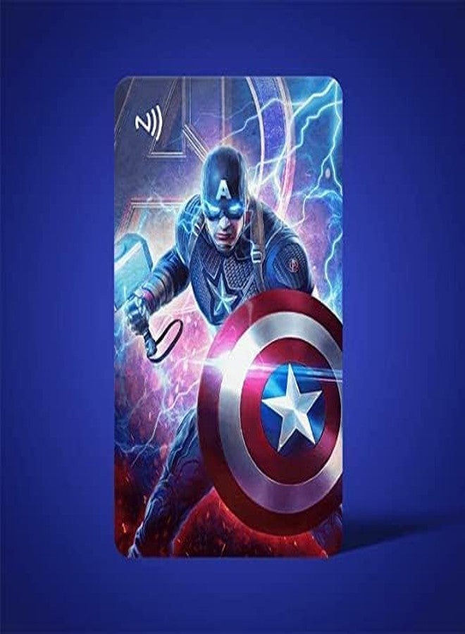 vkardz Superhero - Captain America NFC Digital business Card - Image 2