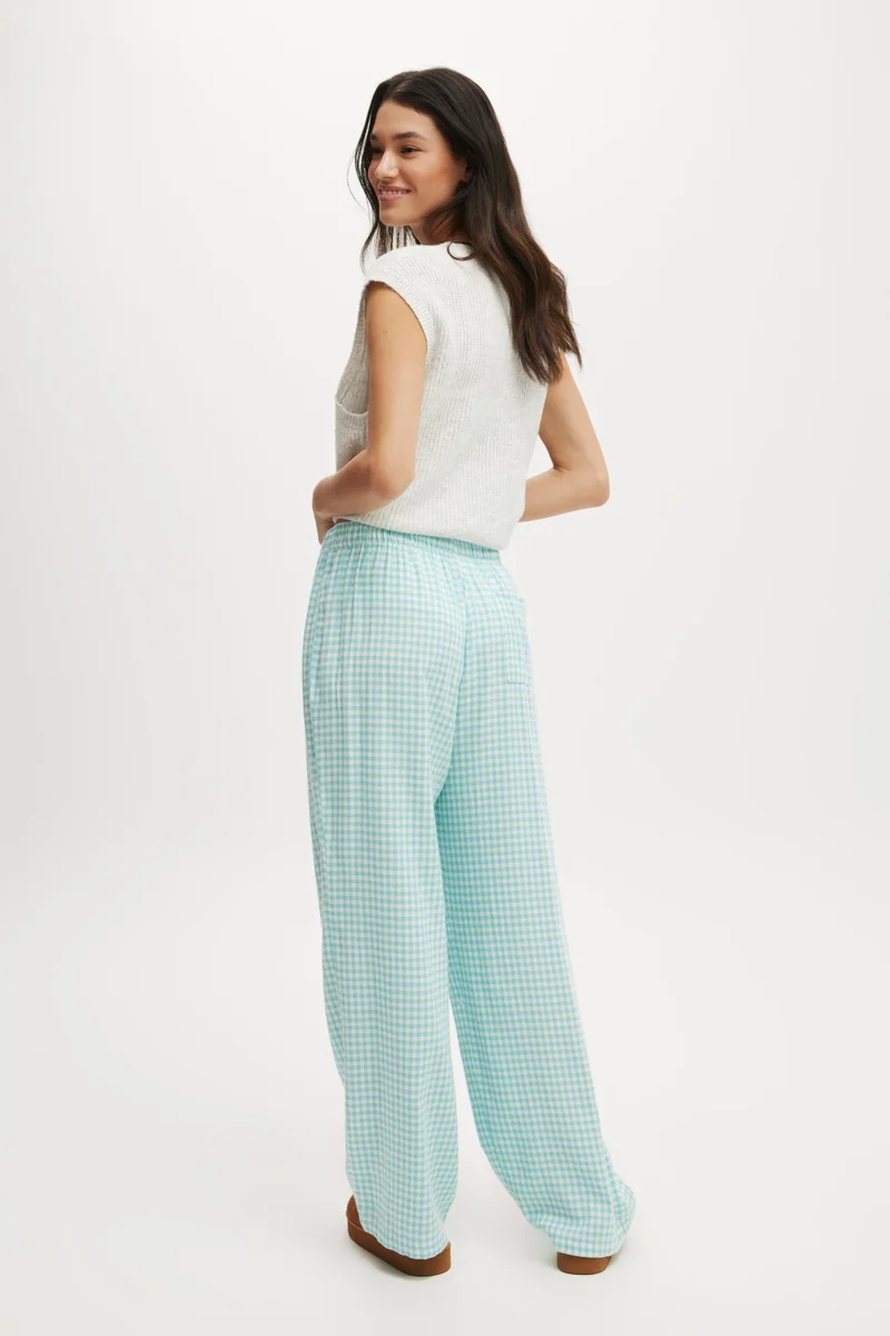 Body  FLANNEL WIDE LEG PANT for Women | Best Price UAE