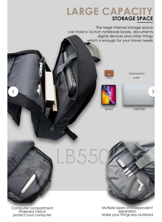 لينيس حقيبة ظهر للسفر LB550 - Image 3