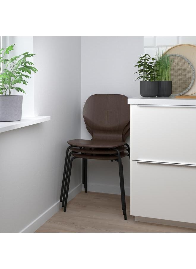 Zaboon Chair, dark brown/Sefast black  - Image 5