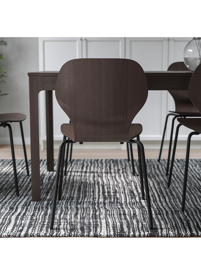 Zaboon Chair, dark brown/Sefast black  - Image 4