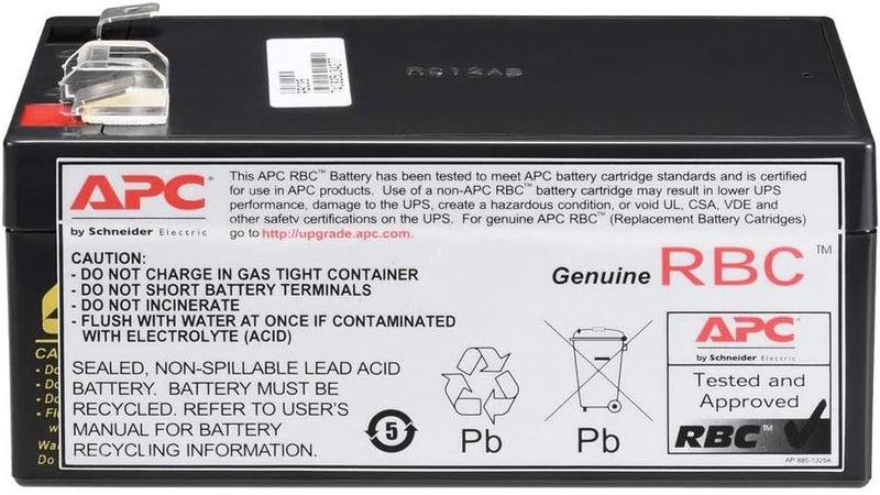UPS Battery Replacement, RBC35, for Back-UPS Models BE350G, BE350C