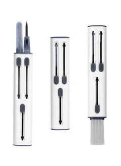 GENNEXT 3 in 1 Cleaner Kit for Airpods Pro 1 2 3 MultiFunction Cleaning Pen with Soft Brush Flocking Sponge for Bluetooth Airpods Case, Earbuds, Air pods, Earphone, Headphone Cleaning Tools  - Image 1