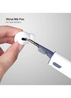 GENNEXT 3 in 1 Cleaner Kit for Airpods Pro 1 2 3 MultiFunction Cleaning Pen with Soft Brush Flocking Sponge for Bluetooth Airpods Case, Earbuds, Air pods, Earphone, Headphone Cleaning Tools  - Image 3