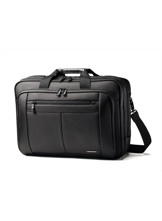 Samsonite Classic Multi Gusset Toploader Briefcase, Black, Triple 15.6-Inch - Image 1