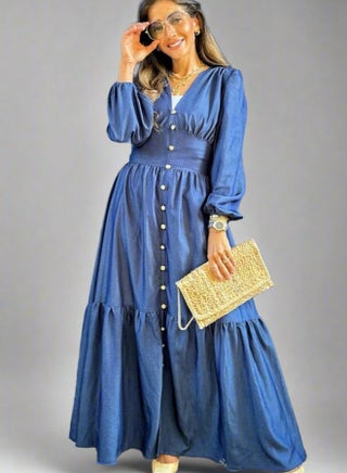Princess Light Denim Dress - pzsku/Z467A59CBCB66BC4BDC8CZ/45/1746646018/07632df3-531f-474f-8aca-e5d73d2002d2