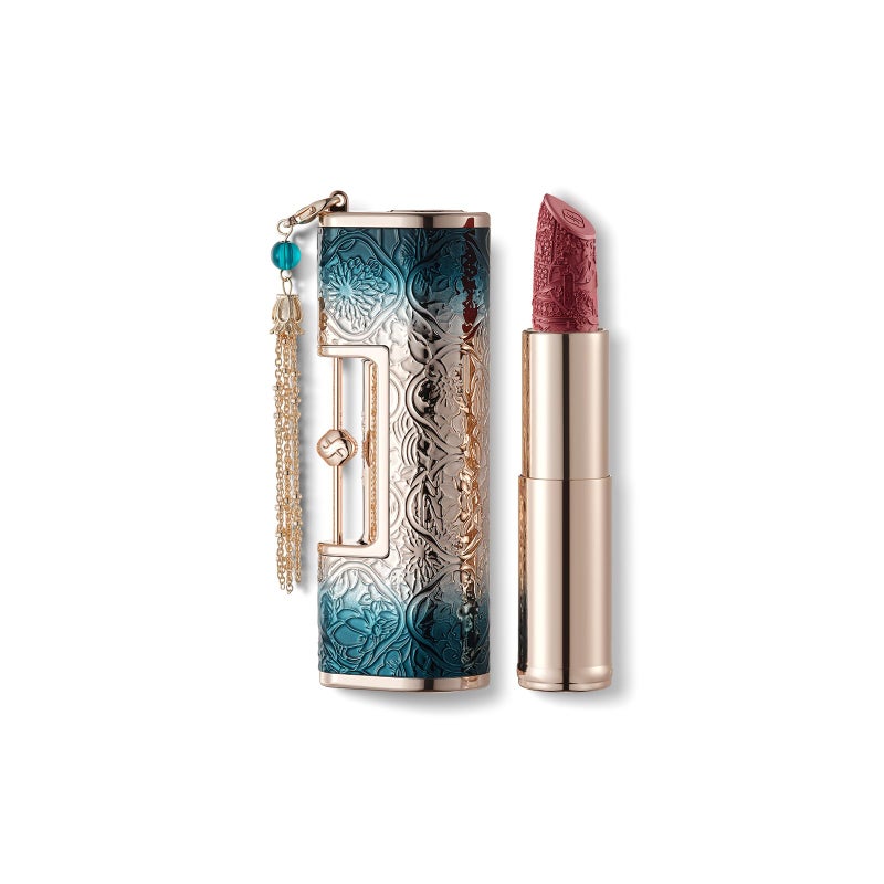 FLORASIS Blooming Rouge Love Lock Lipstick Long-Lasting Sculpting Lipstick Misty Matte Finish Lightweight Nourishing for Everyday Use (M7319 Love Remains) - Image 1