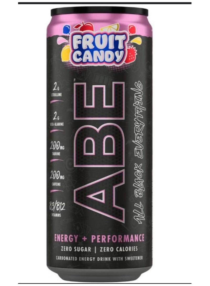 Applied Nutrition ABE Energy Drinks, Fruit Candy  330ml, Pack of 12 - Image 2