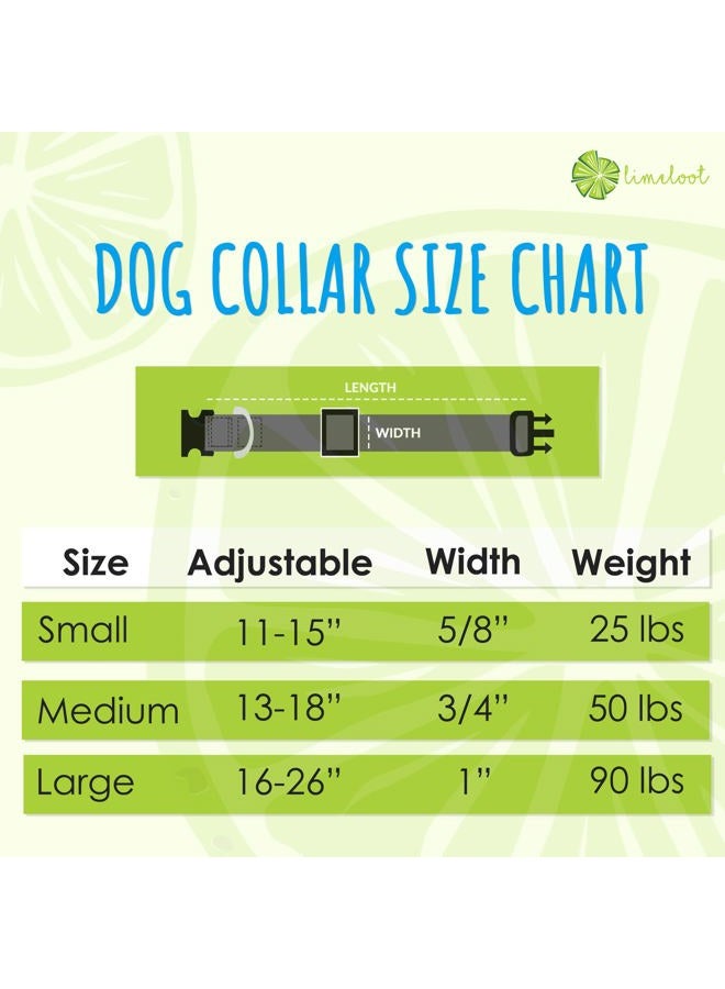 Limeloot Celestial Moon Dog Collar for Medium Dogs, Male or Female Dog Collar with Moon, Stars, and Sky, Medium - Image 4