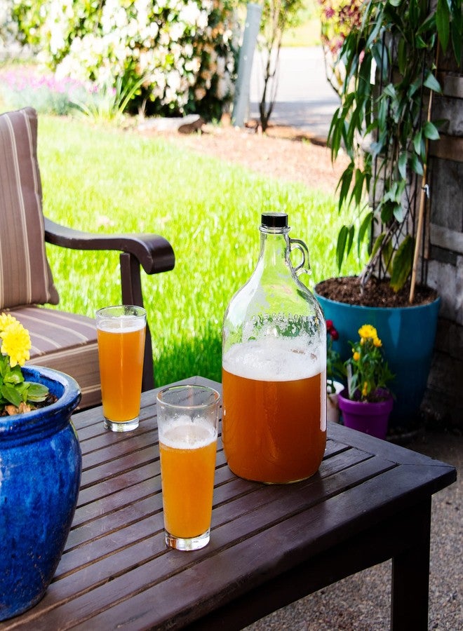 فيرمتيك أقفال هوائية سريعة للتخمير | قفل هوائي فقاعي لصنع النبيذ والبيرة | قفل هوائي على شكل حرف S خالٍ من مادة BPA يُستخدم لتخمير النبيذ والبيرة والمخللات وغيرها | مجموعة أقفال هوائية شفافة من 3 قطع - Image 5