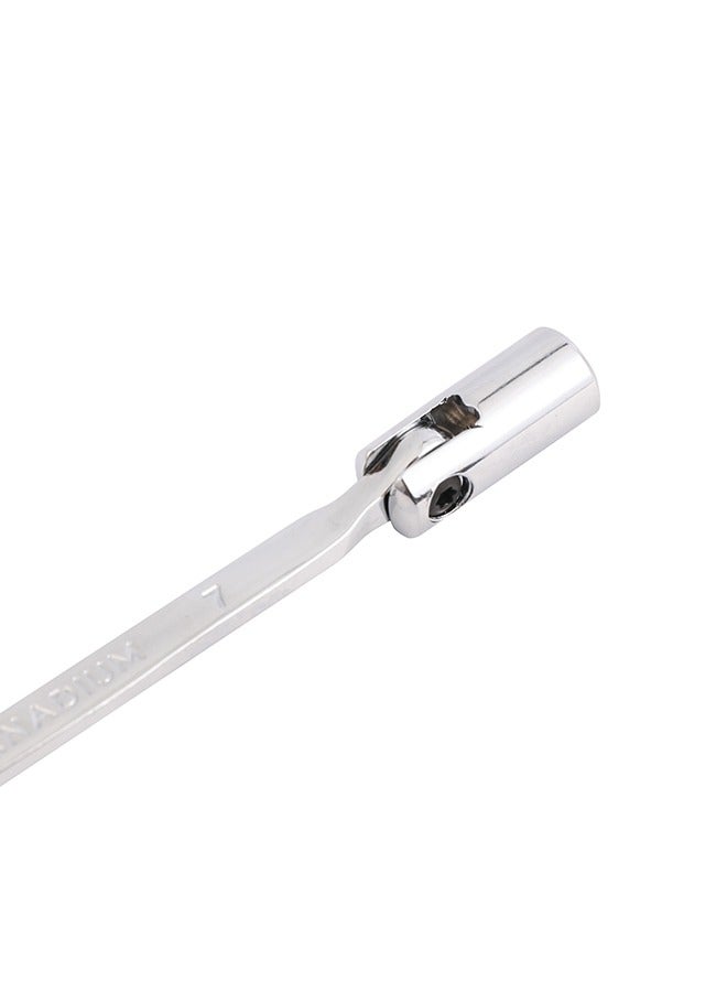 لوازم مفتاح ربط ذو رأس مرن مع سقاطة - 7 ملم - Image 4