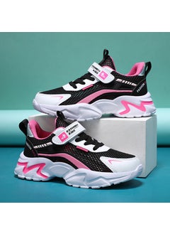 Girls Breathable Mesh Summer Sneakers 850-1 black powder (single net) impulse