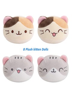 RATSAW Stuffed Throw Pillow with 8Pcs Removable Plush Kitten Dolls  - Image 2