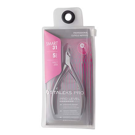Staleks Pro SMART 31 Cuticle Nippers – 5mm Blade Cuticle Trimmer – Sharp & Durable Stainless Steel – Professional Manicure Tool - Image 5