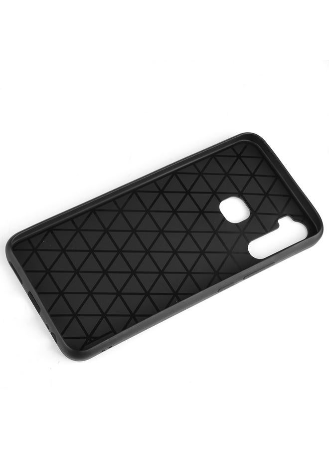 Zaboon Case For Infinix S5 / S5 Lite/ X652 Shockproof Sewing Cow Pattern Skin PC + PU + TPU Case - Image 5