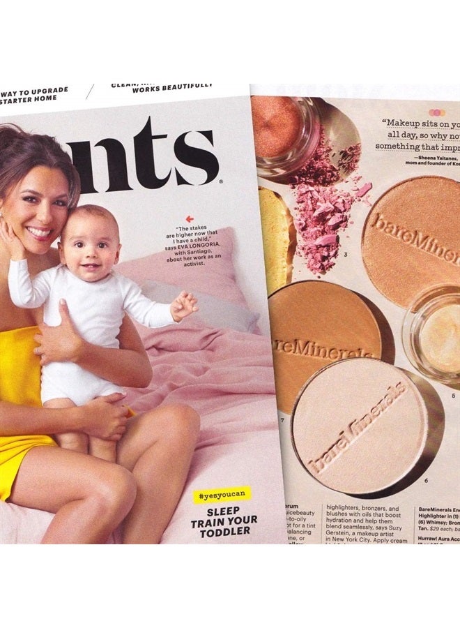 Hurraw! Aura Accent Balm, Gold (warm sunny tones): Loaded with shimmer, highlights skin with a silky, feather-light feel. Multi-Use Luminizer, Illuminator. Natural Cosmetic Make-Up. Clean Beauty. Orga - Image 2
