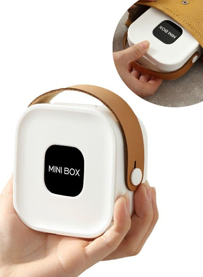 INSENSE Storage box, data cable, Bluetooth headset, charger, multi-functional portable storage box accessories sundries storage box - Image 1