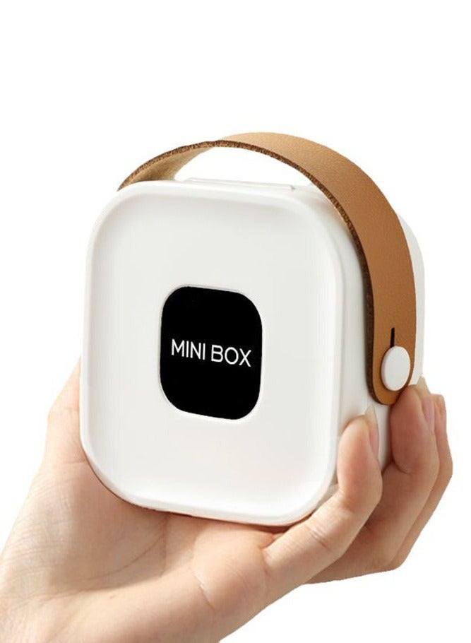 INSENSE Storage box, data cable, Bluetooth headset, charger, multi-functional portable storage box accessories sundries storage box - Image 2