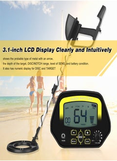 Generic High Precision Metal Finder Black/White/Yellow  - Image 5