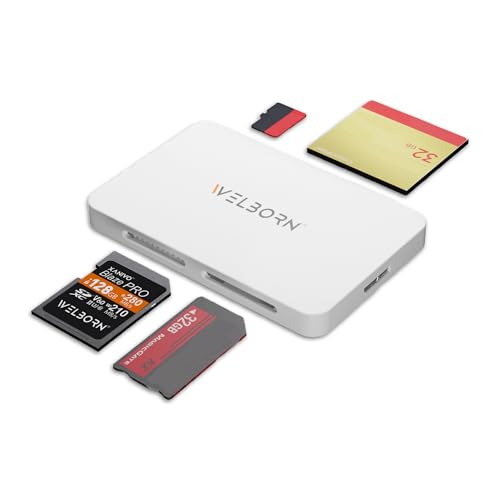 Welborn High Speed 3.0 Multi Card Reader M2/Micro SD Slot : MS Micro (M2) / Micro SD/T-Flash SD mSlot: SD/SDHC/SDXC, CF Slot : Compact Flash(CF), MS Slot: Memory Stick (MS) - Image 1