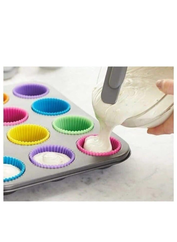 Cupcake Tray in Metal 12x1 Special Material Silicone Mold  - Image 3