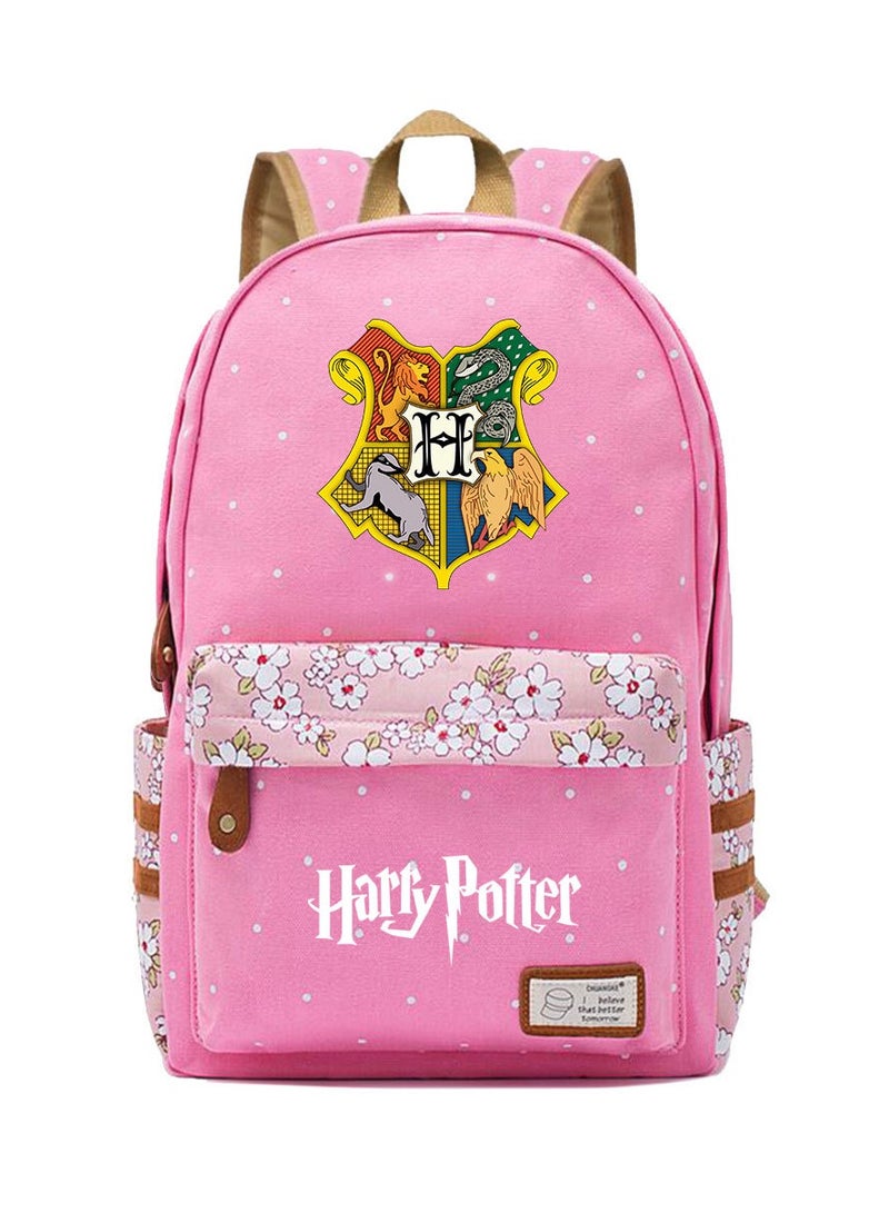 Harry Potter Student schoolbag canvas girls backpack