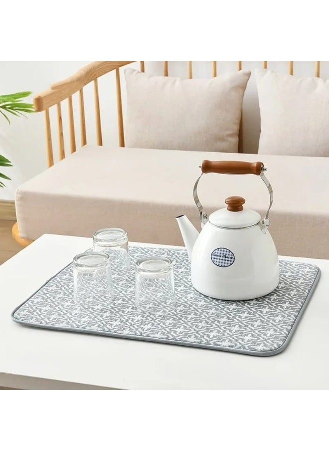 Super Absorbent Dish Drying Mat Random Colors and Patterns 50*40Cm - pzsku/Z467AE904CE204640DC07Z/45/_/1728281602/0cbffe21-3303-4edd-8ca1-6667358c5764