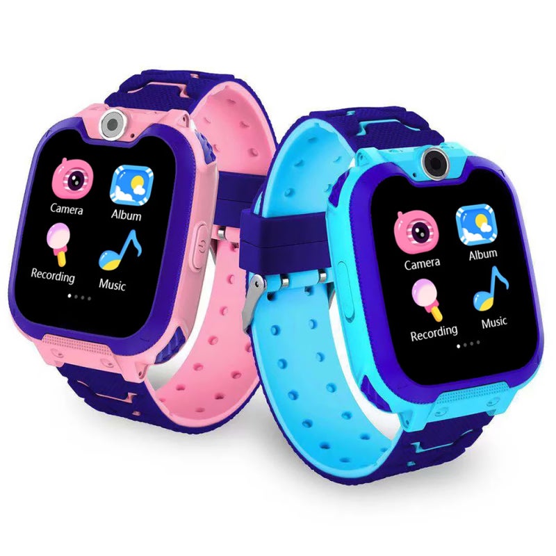 Kids Smartwatch: 1.54" Sensitive Touch Screen, 240*240 Full Fit IPS Display - IP65 Waterproof, 2-Way Call & One Touch SOS, 7 Built-In Games for Kids Ages 3-12, Daily Use & Outdoor Activities - Image 4