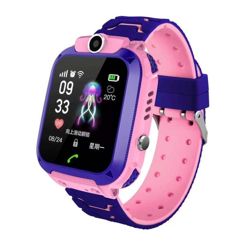 Kids Smartwatch: 1.54" Sensitive Touch Screen, 240*240 Full Fit IPS Display - IP65 Waterproof, 2-Way Call & One Touch SOS, 7 Built-In Games for Kids Ages 3-12, Daily Use & Outdoor Activities - Image 1